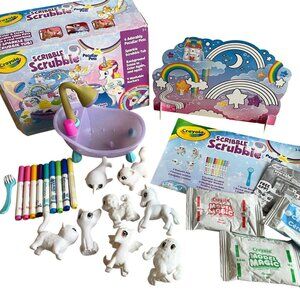 Crayola Scribble Scrubbie Bundle of 8 Pets, 3 Model Magic Plus More